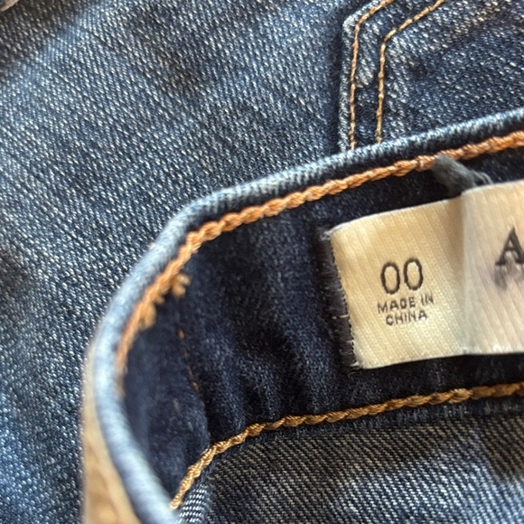 Abercrombie & Fitch size 00/24 Denim Blue Women's Shorts - Picture 4 of 6